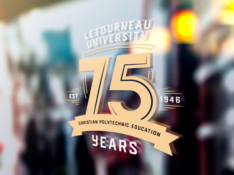 LETU 75th Anniversary Logo